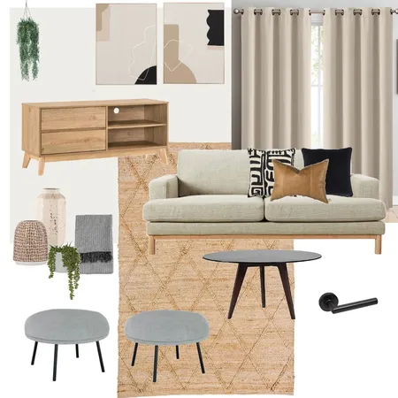 Linda - Living Interior Design Mood Board by KUTATA Interior Styling on Style Sourcebook