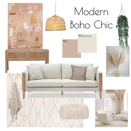 Bohemian Interior Design Mood Board by jessjean on Style Sourcebook