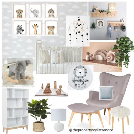 Evelyn and Daniel Nursery Interior Design Mood Board by The Property Stylists & Co on Style Sourcebook