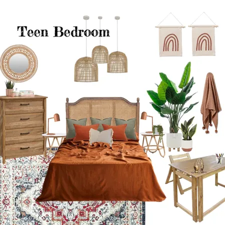 teen bedroom Interior Design Mood Board by CeliaUtri on Style Sourcebook