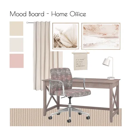 Ginny Home Office Interior Design Mood Board by omseating on Style Sourcebook