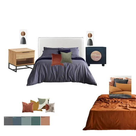 bedroom 1 Interior Design Mood Board by Nati on Style Sourcebook