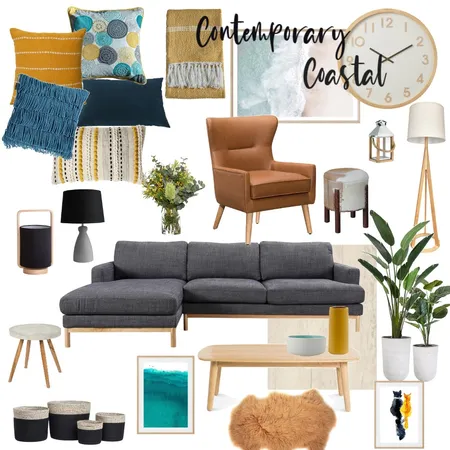 Contemporary Coastal Interior Design Mood Board by Lynne55555 on Style Sourcebook
