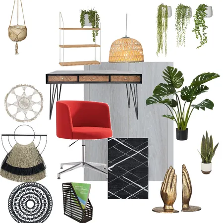 CONCEPT HOME OFFICE Interior Design Mood Board by Ekta on Style Sourcebook