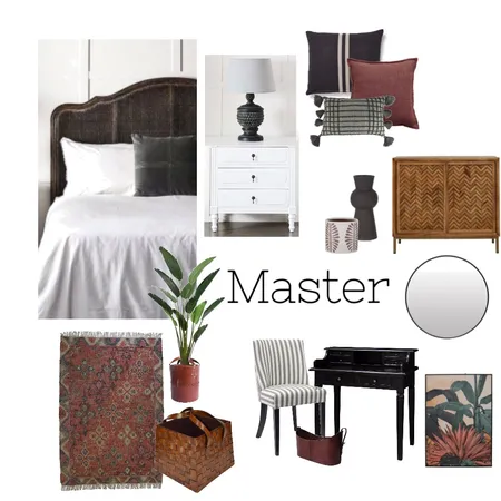 Master Bedroom Karen Interior Design Mood Board by interiorsCR66 on Style Sourcebook
