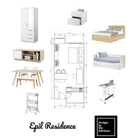Epil Residence Interior Design Mood Board by KB Design Studio on Style Sourcebook