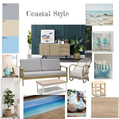 Coastal Style Interior Design Mood Board by anine nel on Style Sourcebook