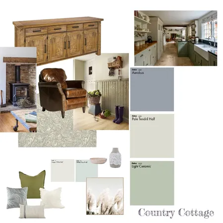 Country Cottage Interior Design Mood Board by bethanydrake on Style Sourcebook