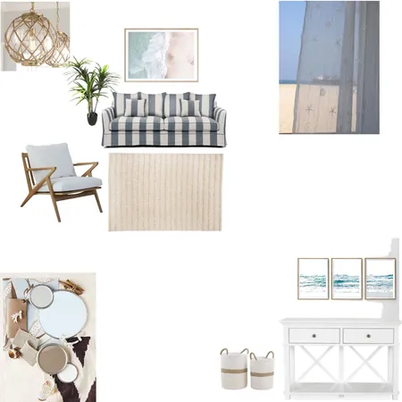 Coastal Interior Design Mood Board by Margaret Kania on Style Sourcebook