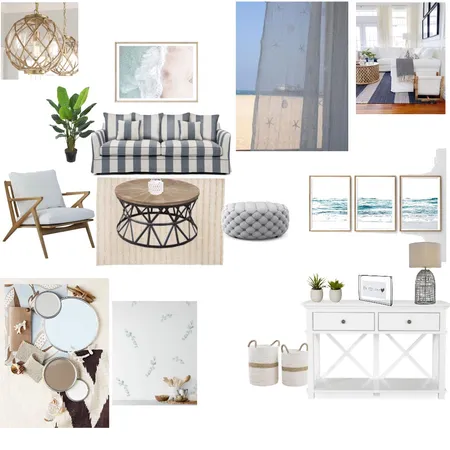 Coastal Interior Design Mood Board by Margaret Kania on Style Sourcebook