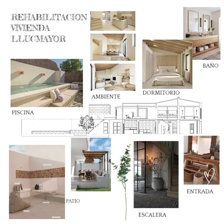 CASA EN LLUCMAYOR Interior Design Mood Board by pantxika on Style Sourcebook