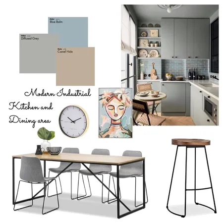 Kitchen - Modern Industrial Interior Design Mood Board by Daria Pea on Style Sourcebook
