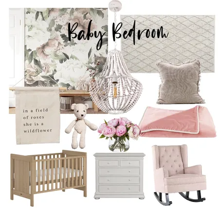 baby bedroom Interior Design Mood Board by bexta_t@hotmail.com on Style Sourcebook
