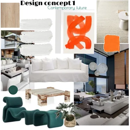 contemp Interior Design Mood Board by jesscrebert on Style Sourcebook