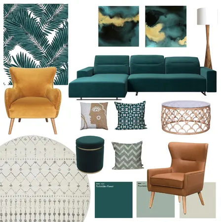 Emerald Green Interior Design Mood Board by interiorology on Style Sourcebook