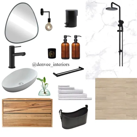 Malinga Bathroom Interior Design Mood Board by Nothando on Style Sourcebook