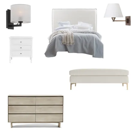 Transitional bedroom Interior Design Mood Board by Airey Interiors on Style Sourcebook