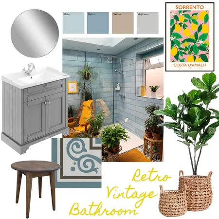Bathroom - retro/vintage Interior Design Mood Board by Daria Pea on Style Sourcebook