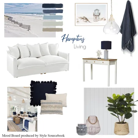 Hamptons Living Navy Interior Design Mood Board by MikaelaJaye on Style Sourcebook