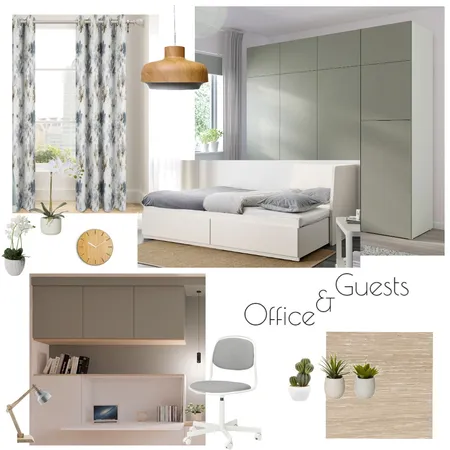 Office and Guest room Interior Design Mood Board by Iva2011 on Style Sourcebook