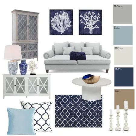 Hamptons Style Haven Interior Design Mood Board by Coco Cabana Cushions on Style Sourcebook