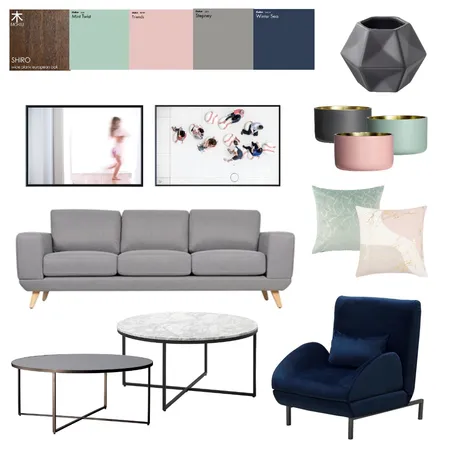 Living room mood board Interior Design Mood Board by OfriPaz on Style Sourcebook