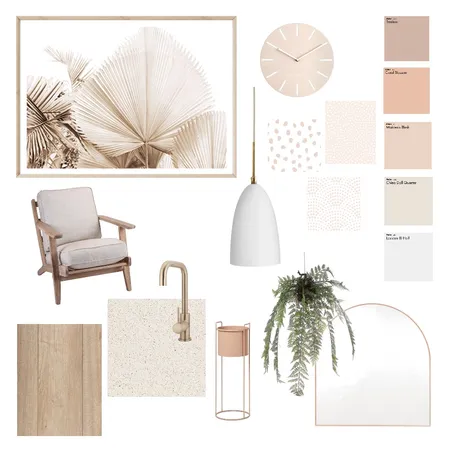 Powder & Polish Interior Design Mood Board by Nook Interior Design + Styling on Style Sourcebook