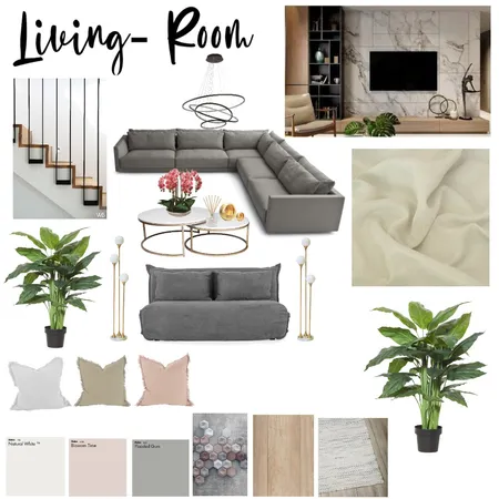 Living-Room Sample Board Interior Design Mood Board by Divine Designs by Fallon Hodgson on Style Sourcebook