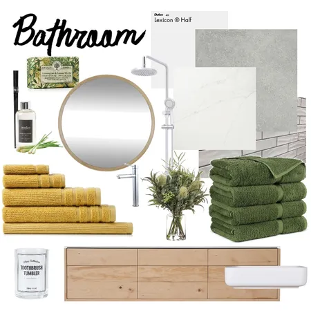 Bathroom Interior Design Mood Board by George Davis on Style Sourcebook