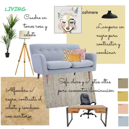 Sol living 3 Interior Design Mood Board by LUZ MORANGO on Style Sourcebook
