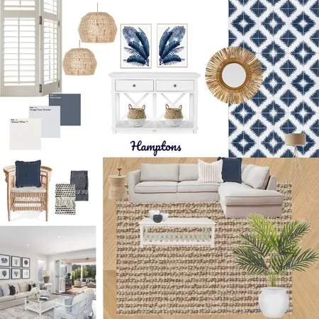 Hamptons Mood Board Interior Design Mood Board by Tania Rigby on Style Sourcebook