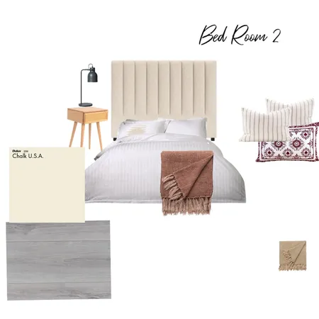 bedroom 2 Interior Design Mood Board by Maria Fernanda Cano on Style Sourcebook