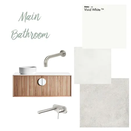 Main bathroom Interior Design Mood Board by HOUSEofDRIFTWOOD on Style Sourcebook