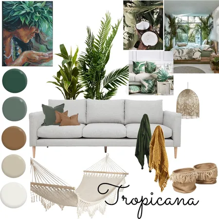 Tropicana Interior Design Mood Board by nourtareka on Style Sourcebook