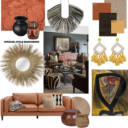African moodboard Interior Design Mood Board by Blair Scharrmacher on Style Sourcebook