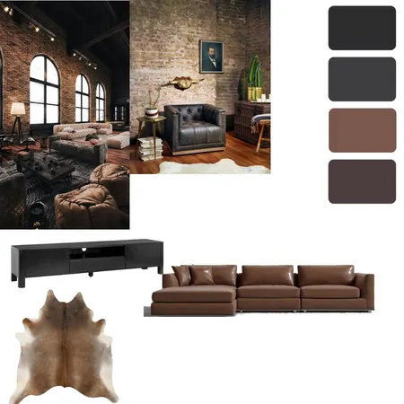 industrial Interior Design Mood Board by hollyly on Style Sourcebook