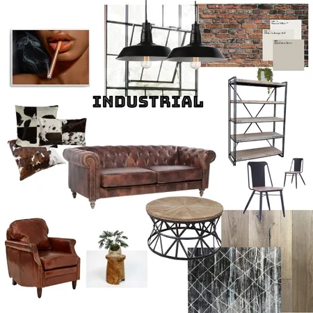 Industrial Interior Design Mood Board by Lesley Macdonald on Style Sourcebook