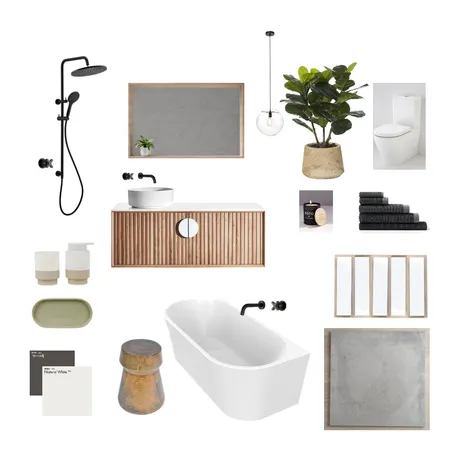 bathroom mod 10 Interior Design Mood Board by Koto Designs on Style Sourcebook