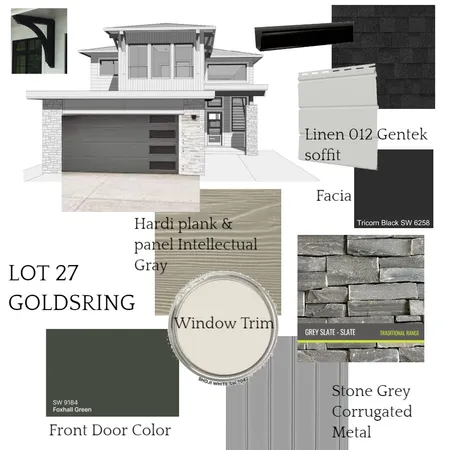 LOT 27 GOLDSPRING Interior Design Mood Board by SHELBY on Style Sourcebook