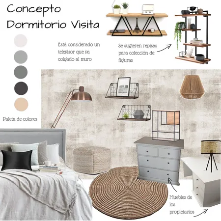 concepto dormitorio visita Interior Design Mood Board by caropieper on Style Sourcebook