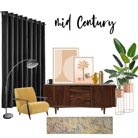 Mid Century Interior Design Mood Board by Shanna McLean on Style Sourcebook