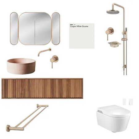 Ensuite Bathroom Interior Design Mood Board by AmyDiva on Style Sourcebook