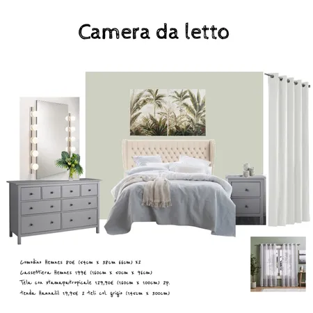 camera da letto Interior Design Mood Board by InStyle Idea on Style Sourcebook