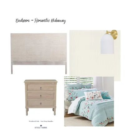 Romantic Bedroom Hideaway Interior Design Mood Board by MichelleBallStylist on Style Sourcebook