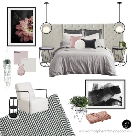 Contemporary Blush Master Suite Interior Design Mood Board by Atmosphere Designs on Style Sourcebook
