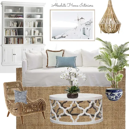 coastal living room blue Interior Design Mood Board by Absolute Home Interiors on Style Sourcebook
