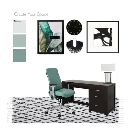 Truly- Home Office Interior Design Mood Board by omseating on Style Sourcebook