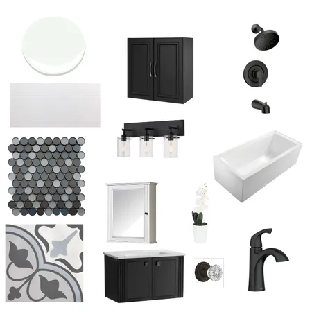 Main Bath Project M3 Interior Design Mood Board by MAJASOK on Style Sourcebook