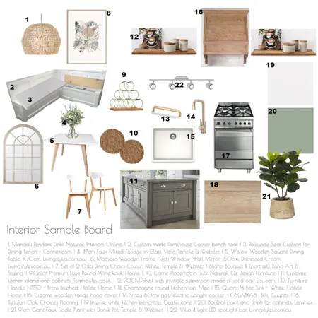 Assignment 10 Interior Design Mood Board by Michelle Green on Style Sourcebook
