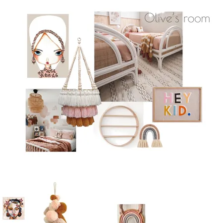 OLIVE option 1 Interior Design Mood Board by Little Design Studio on Style Sourcebook